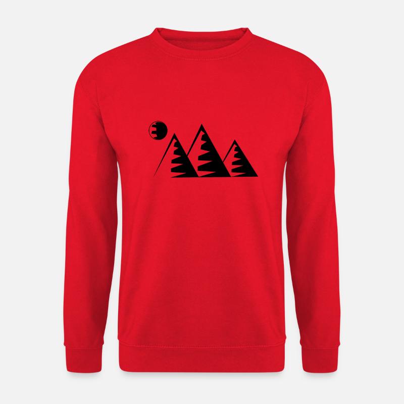 Berg - (15) - Unisex Pullover - Rot