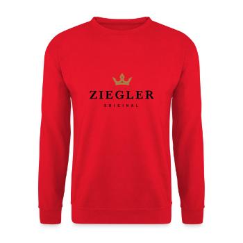 Ziegler - Sweat-shirt Unisexe - rouge - Devant - Alina (178cm) & Michal (187cm)