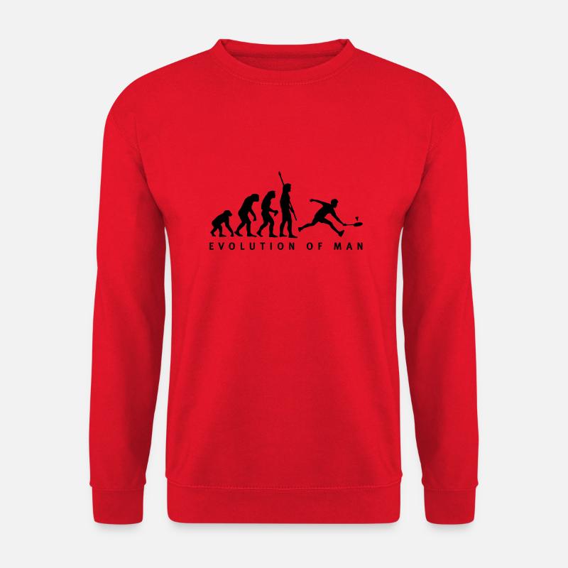 evolution_badminton_022011_b_1c - Sweat-shirt Unisexe - rouge
