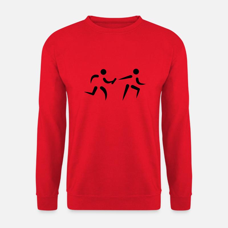 Relay race - Unisex Sweatshirt - red