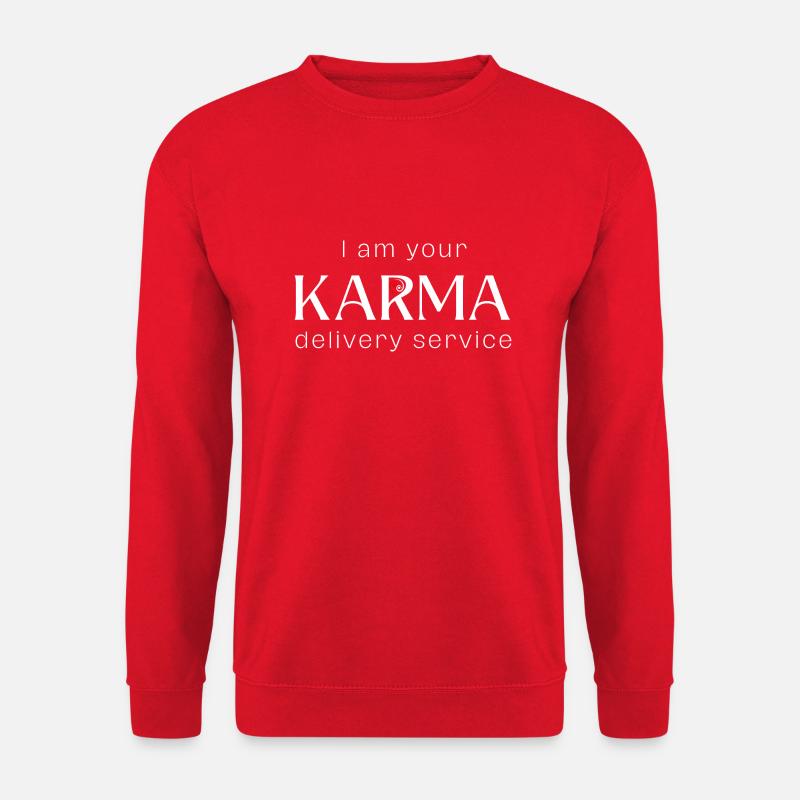 Karma - Unisex Sweatshirt - red