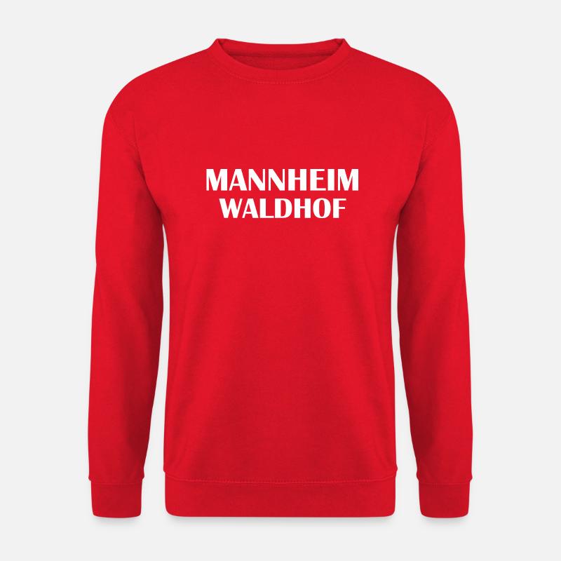 Mannheim Monnem Mannheimat - Unisex Sweatshirt - red