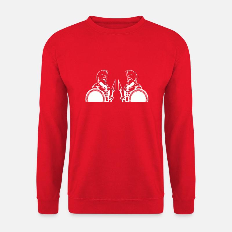 sparta warriors - Unisex Pullover - Rot