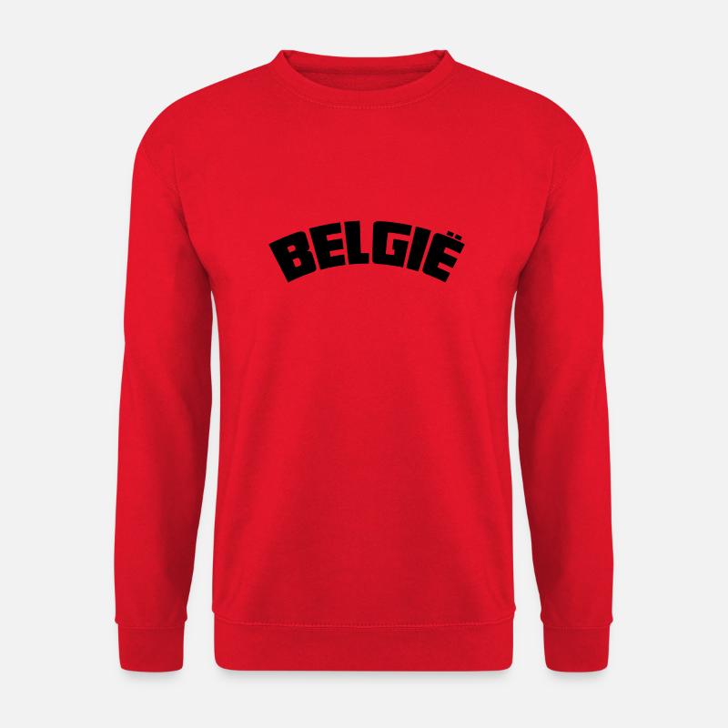 belgie - Unisex Sweatshirt - red