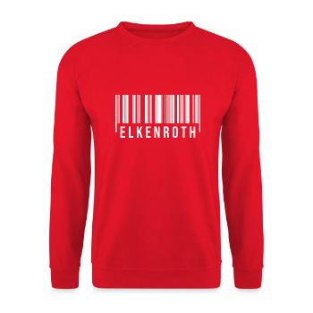 Elkenroth Westerwald - Unisex Pullover - Rot - Vorne - Alina (178cm) & Michal (187cm)