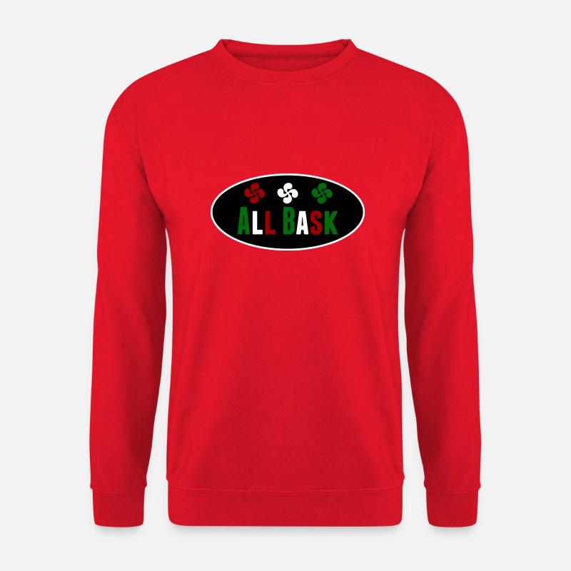 Alle Basken - Unisex Pullover - Rot