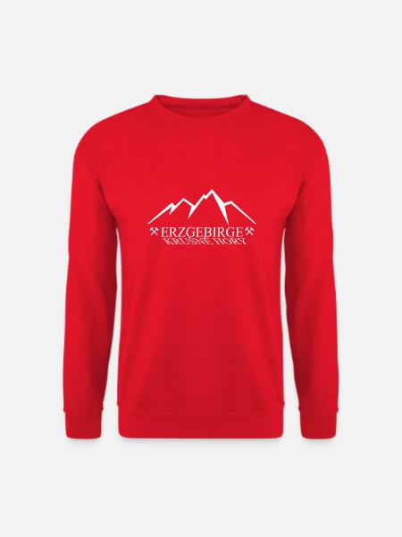 Tschechien Erzgebirge Berge Natur - Unisex Pullover - Rot