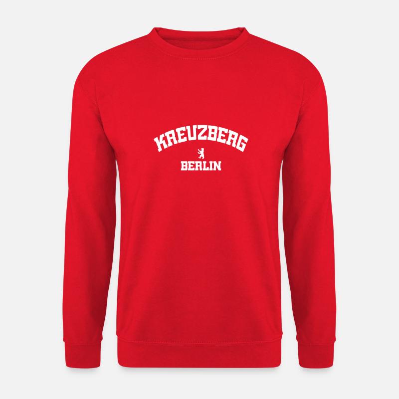 Kreuzberg - Berlin - Deutschland - Germany - Unisex Pullover - Rot