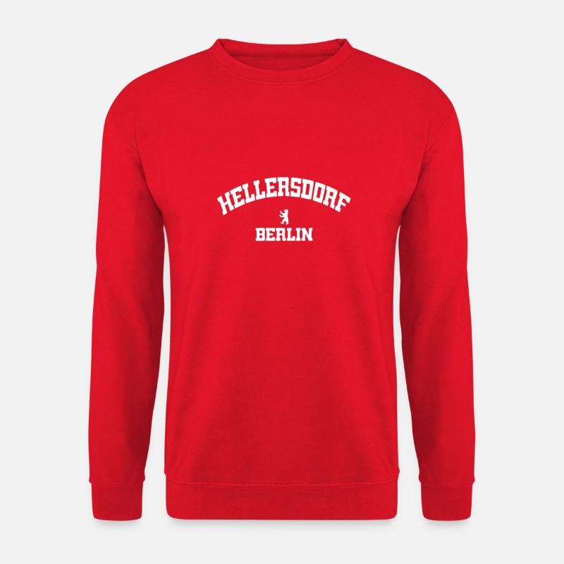 Hellersdorf - Berlin - Allemagne - Sweat-shirt Unisexe - rouge