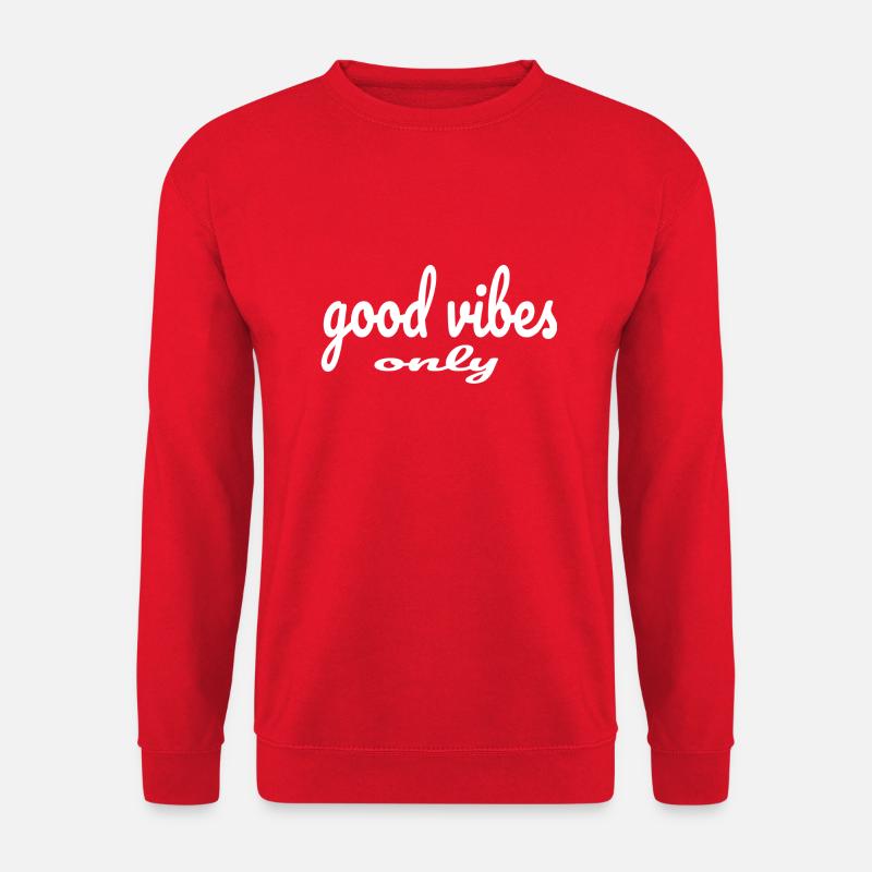 Be happy - Unisex Sweatshirt - red