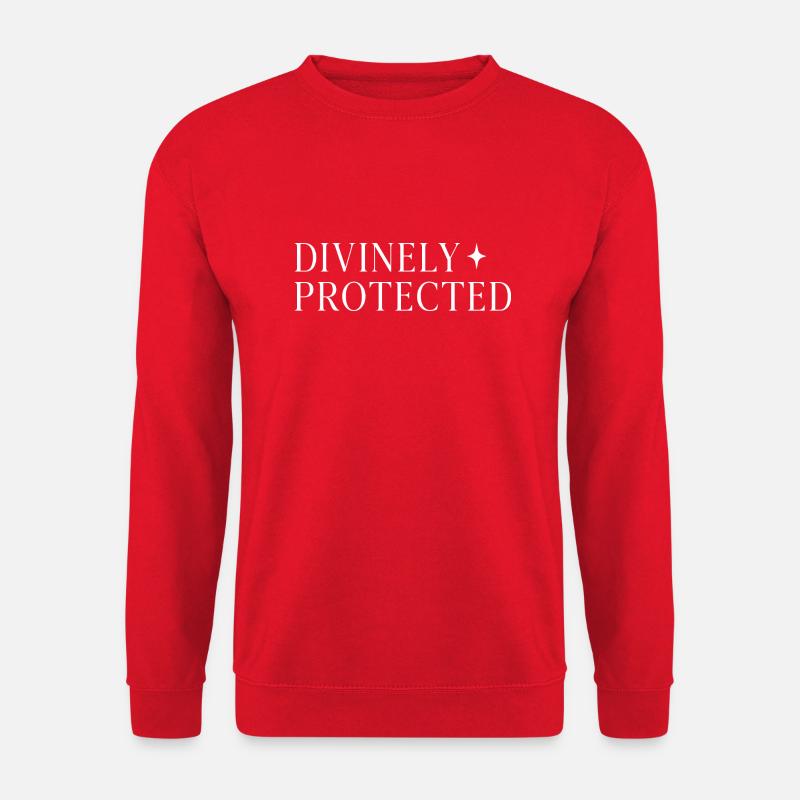 Divinely Protected - Unisex Pullover - Rot