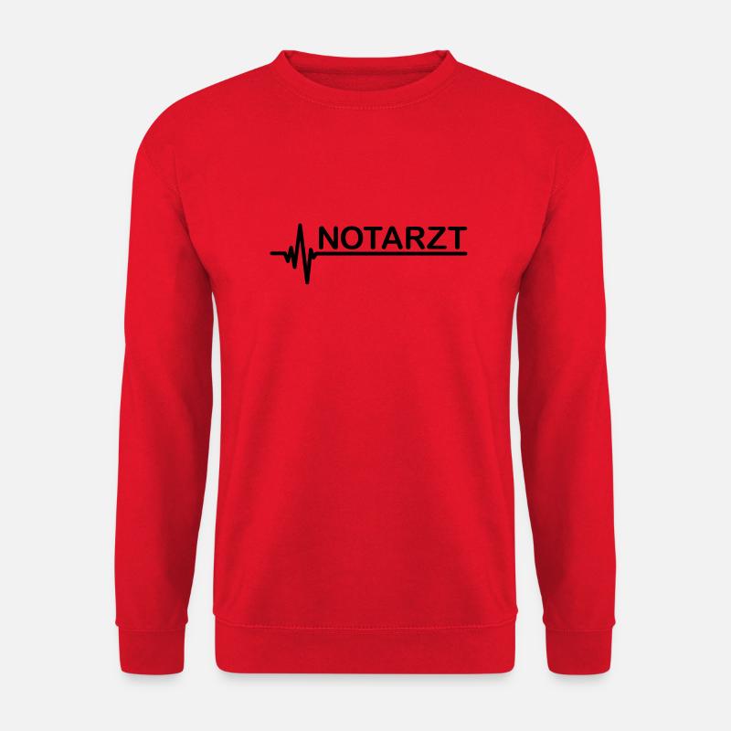 notarzt_f1 - Unisex Sweatshirt - red