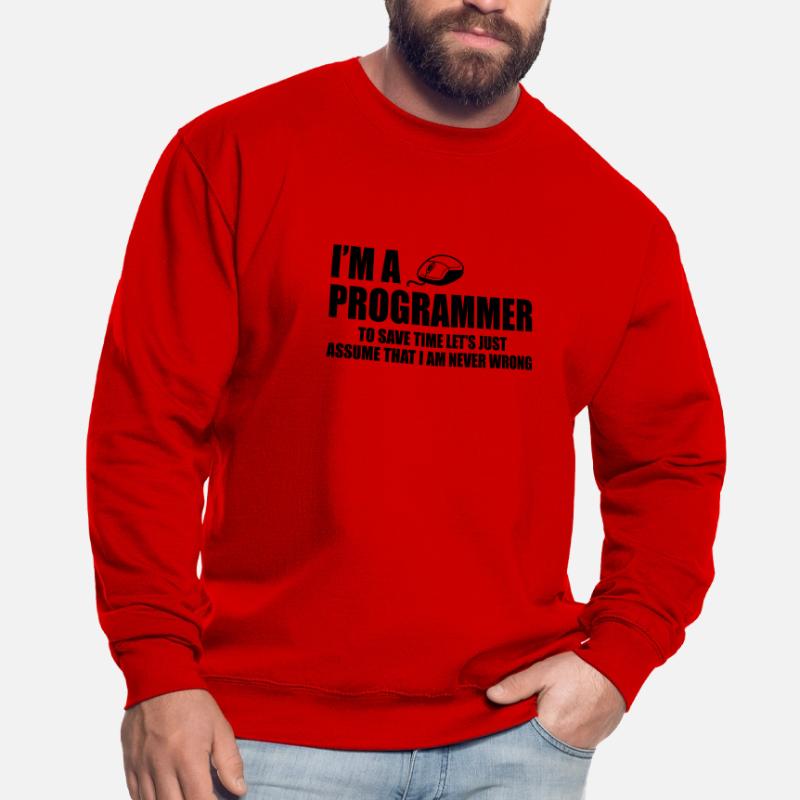 Programmer Programming Informatik Geschenk Unisex Pullover