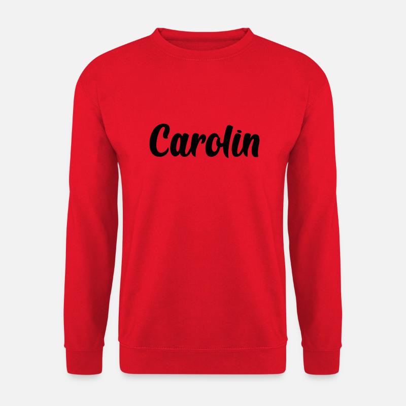 Carolin - Unisex Pullover - Rot