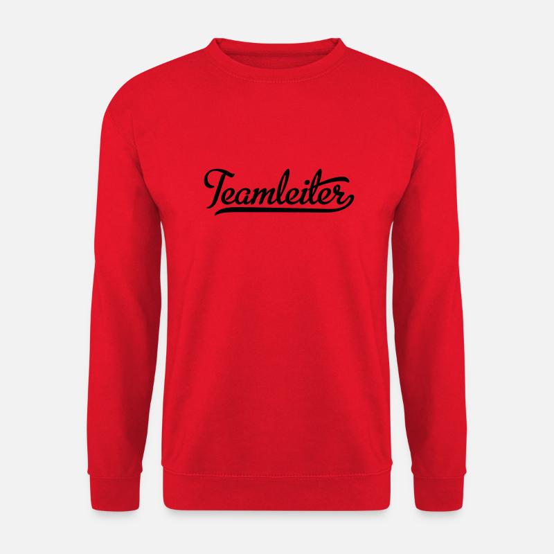 Teamleiter - Unisex Pullover - Rot