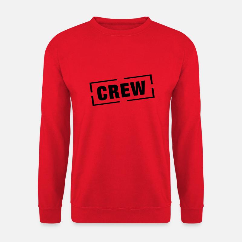 crew__f1 - Unisex Pullover - Rot