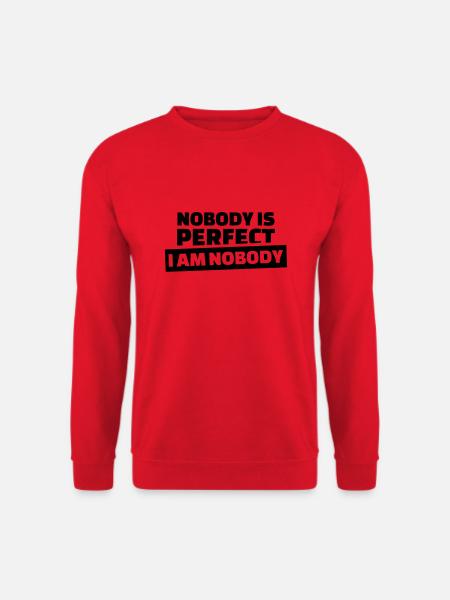 Perfekt - Unisex Pullover - Rot