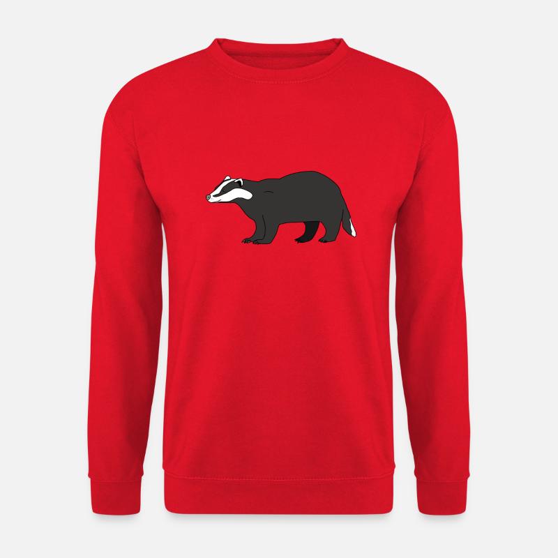 Dachs - Unisex Pullover - Rot