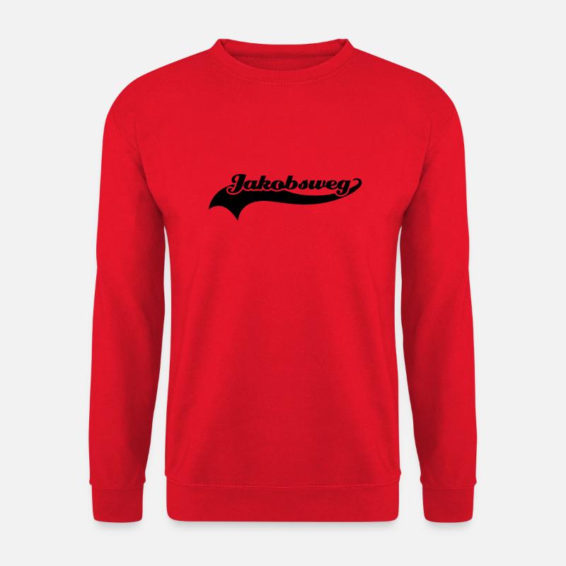 jakobsweg - Unisex Pullover - Rot
