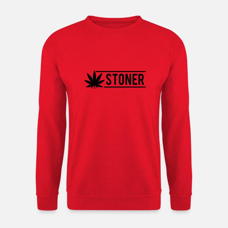 stoner_high_f1 - Unisex Pullover - Rot