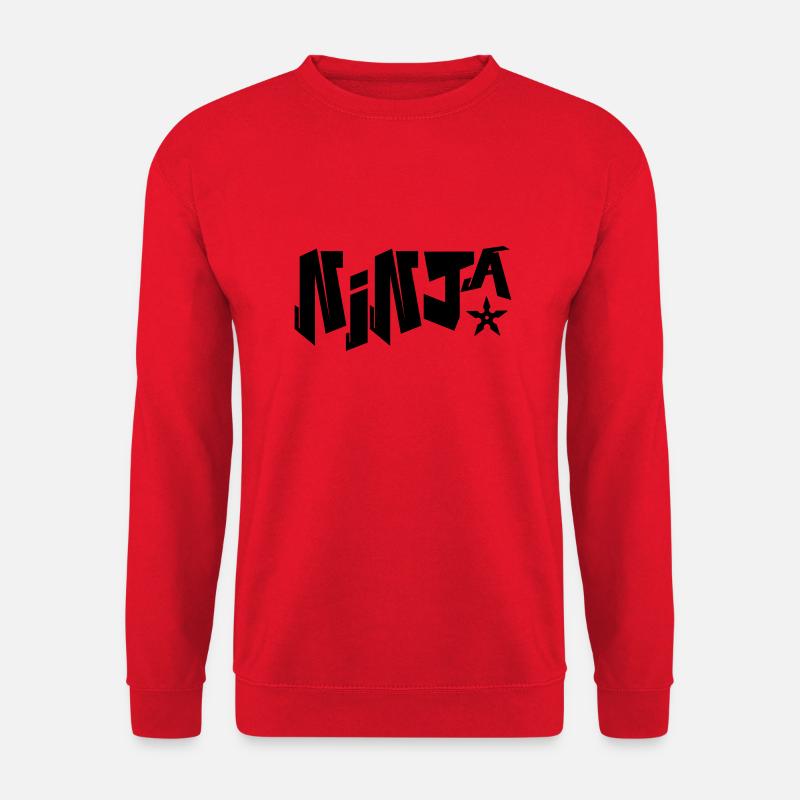 Ninja - Unisex Pullover - Rot