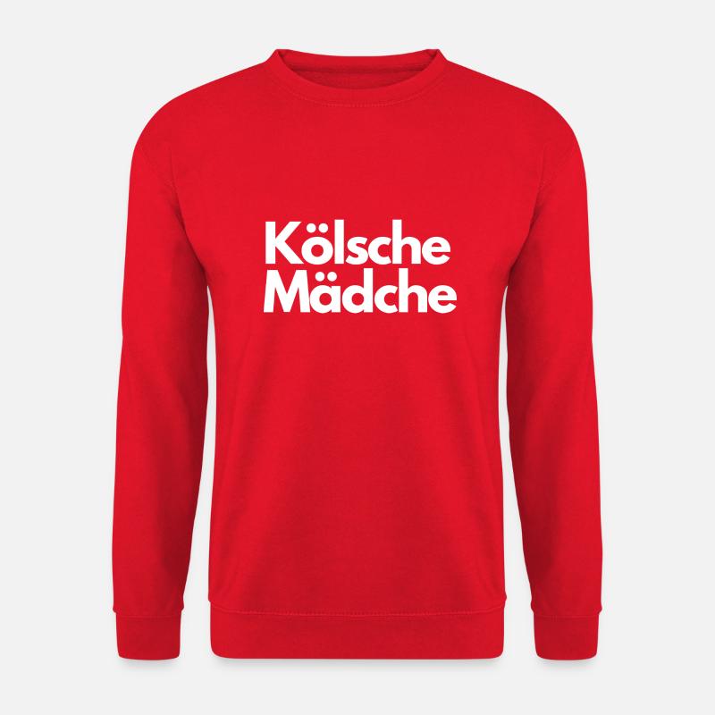 Kölsche Mädche - Unisex Pullover - Rot