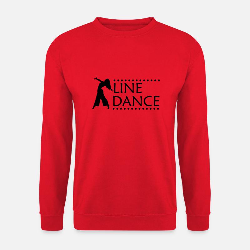 Dancing Dance Music - Unisex Pullover - Rot