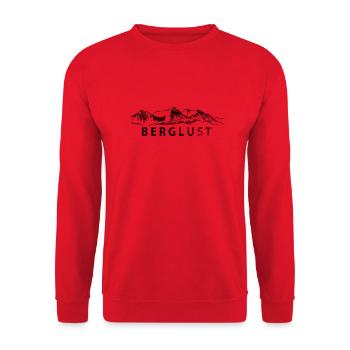 Berglust - (3) - Unisex Pullover - Rot - Vorne - Alina (178cm) & Michal (187cm)