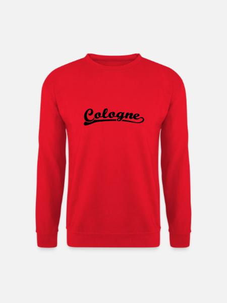 Cologne font Retro - Unisex Sweatshirt - red
