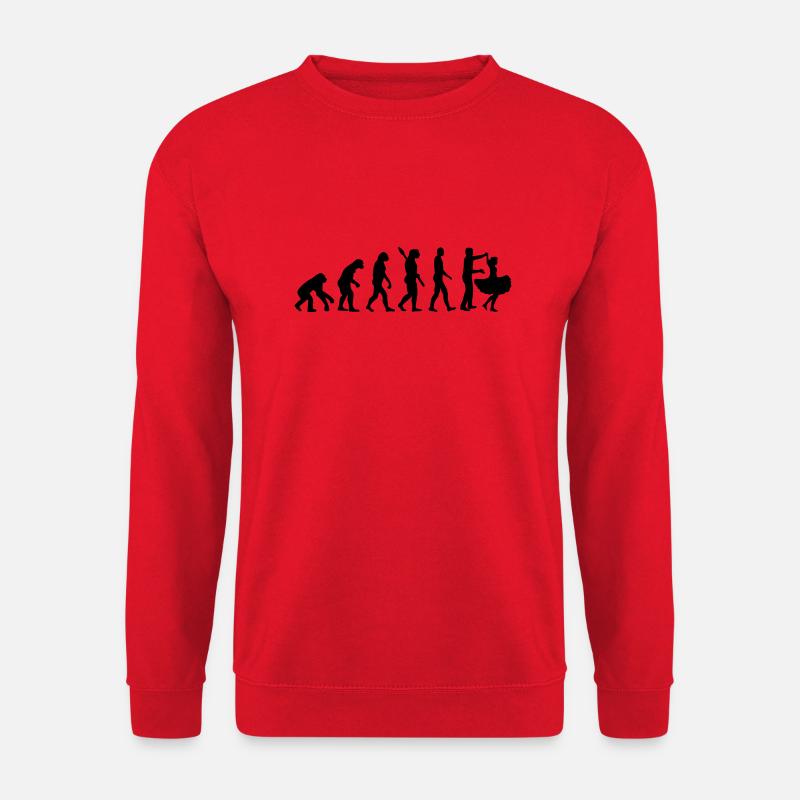 Square dance - Unisex Sweatshirt - red