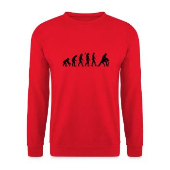 Salsa - Unisex Sweatshirt - red - Front - Alina (178cm) & Michal (187cm)