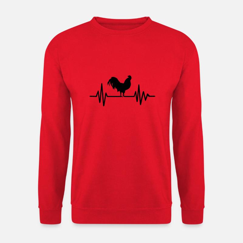 Hahn - Unisex Pullover - Rot