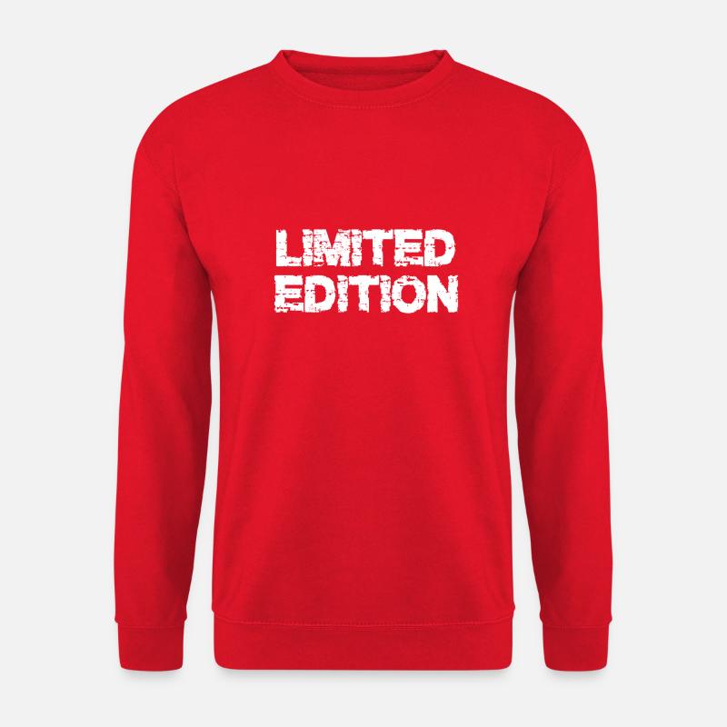 limited weiss - Unisex Pullover - Rot