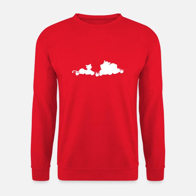 Safari Zoo Animal Safari Zoo - Unisex Pullover - Rot