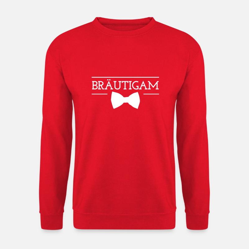 Bräutigam - Unisex Pullover - Rot