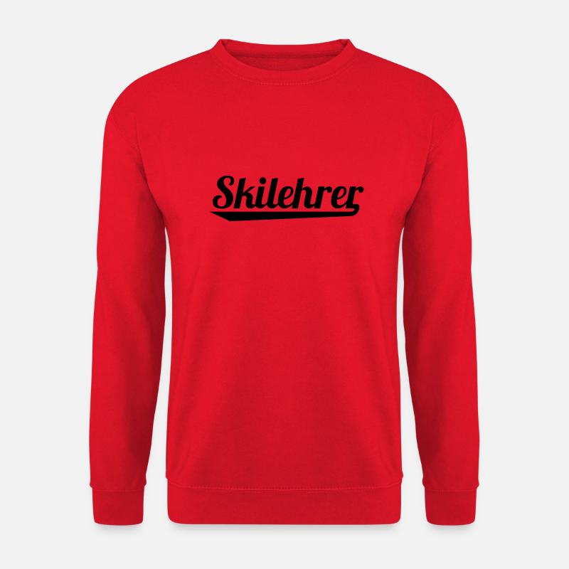 Skilehrer - Unisex Pullover - Rot