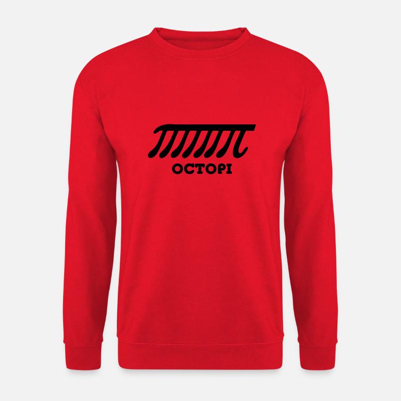 Octopi (PI) - Unisex Sweatshirt - red