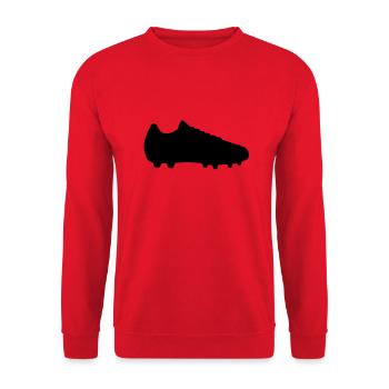 Soccer shoe - Unisex Sweatshirt - red - Front - Alina (178cm) & Michal (187cm)