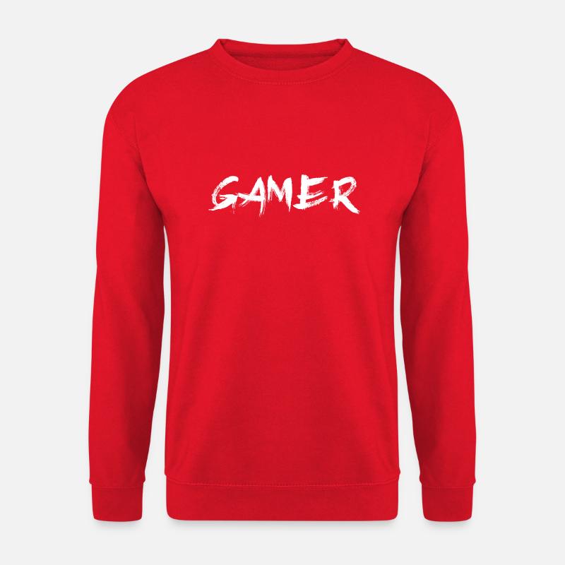 Gamer - Unisex Pullover - Rot