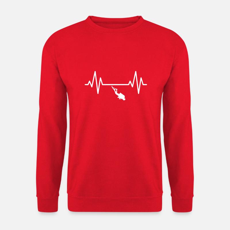 Diving Dive tauchen - Unisex Pullover - Rot