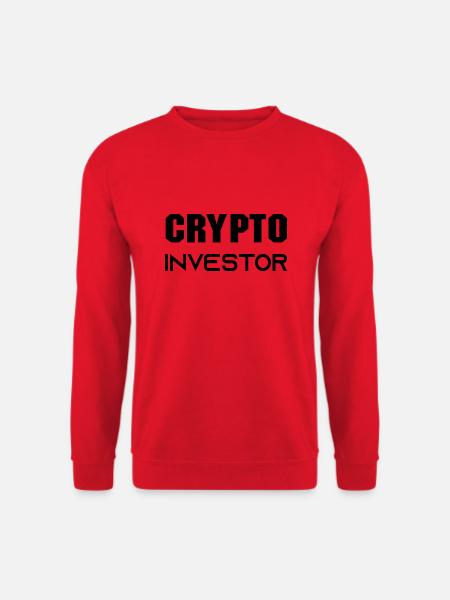 Bitcoin Trading Crypto Aktien - Unisex Pullover - Rot