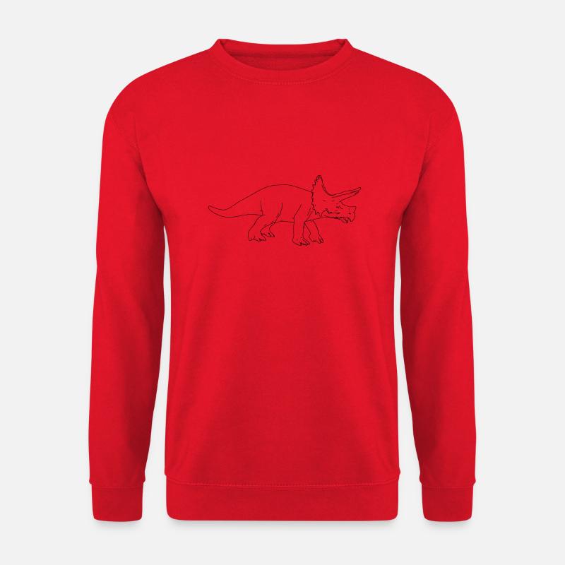 Dino - Unisex Pullover - Rot