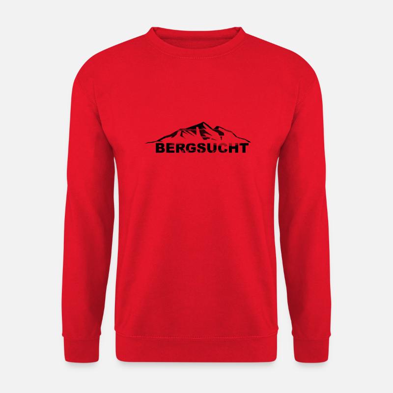 Bergsucht - (11) - Unisex Pullover - Rot