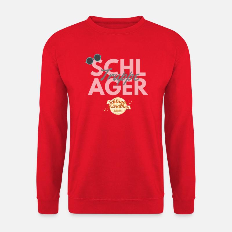 Schlagertruppe - Unisex Pullover - Rot