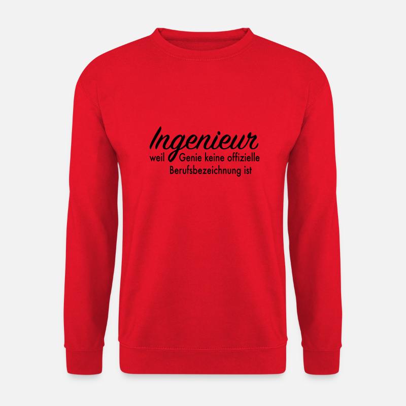 Ingenieur - Unisex Pullover - Rot