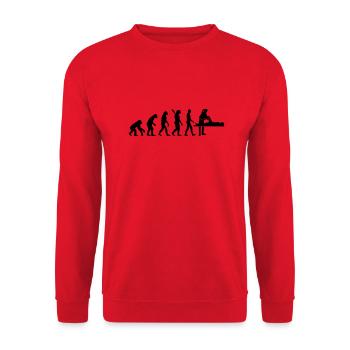 Physiotherapeut - Unisex Pullover - Rot - Vorne - Alina (178cm) & Michal (187cm)