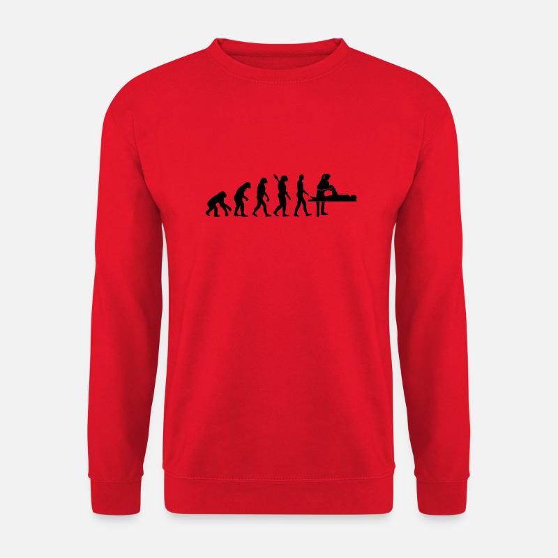 Evolution physiotherapist - Unisex Sweatshirt - red
