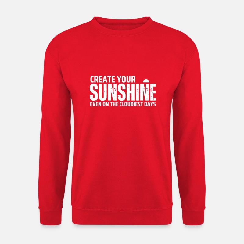 Sunshine - Unisex Pullover - Rot
