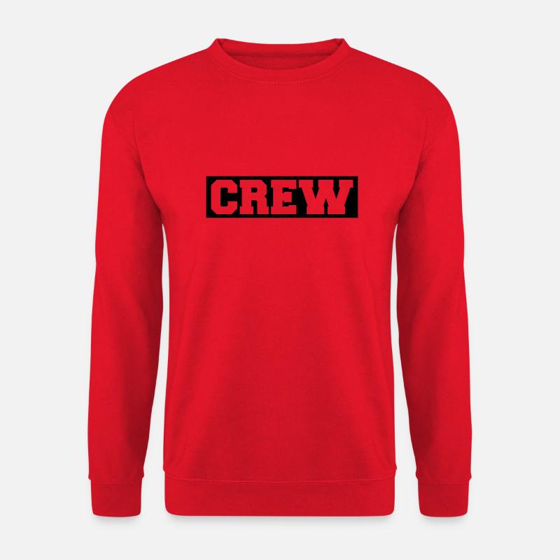 Crew - Unisex Sweatshirt - red