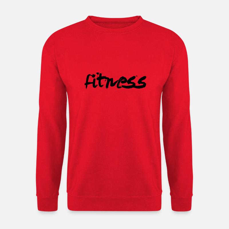 Fitness - Unisex Pullover - Rot